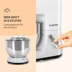 Lucia Küchenmaschine 3-in-1 2000 W / 2,7 PS 5 Ltr Edelstahl BPA-frei -Küchenmaschinen Verkäufe 10008236 de 0003 logo