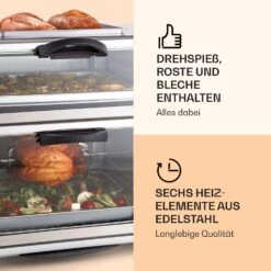 All-You-Can-Eat Doppel-Backofen Grillplatte 42 Liter 2350 Watt -Küchenmaschinen Verkäufe 10026452 de 0004 logo