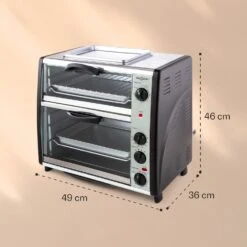 All-You-Can-Eat Doppel-Backofen Grillplatte 42 Liter 2350 Watt -Küchenmaschinen Verkäufe 10026452 yy 0005 logo