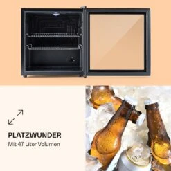 Beersafe L Kühlschrank 47 Liter 2 Böden Panoramaglastür Edelstahl -Küchenmaschinen Verkäufe 10027671 de 0004 logo