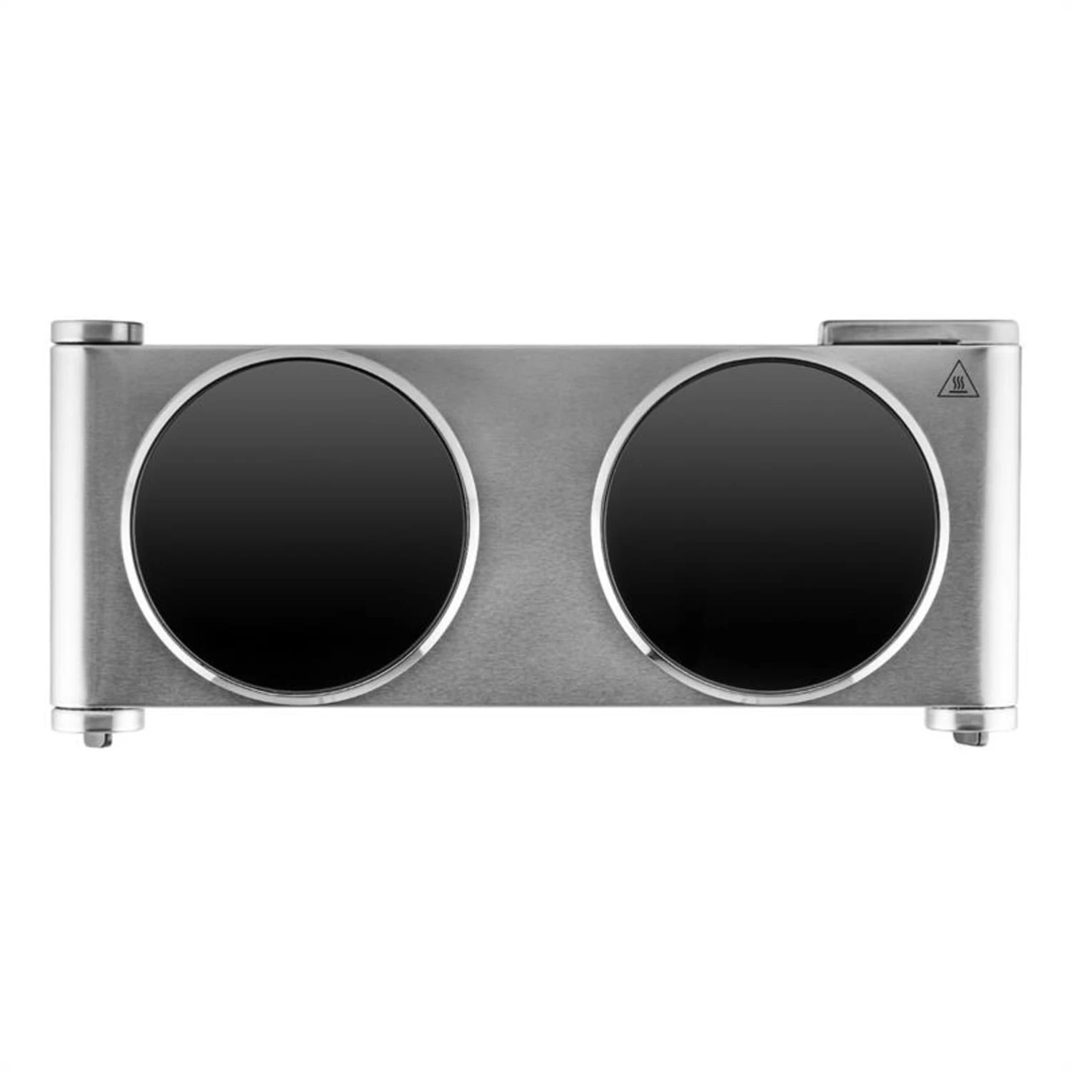 Captain Cook² Doppel-Kochplatte Infrarot 2400W Edelstahl 7 Captain Cook² Doppel-Kochplatte Infrarot 2400W Edelstahl – Bild 5