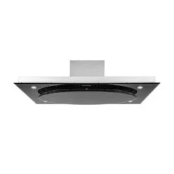 Secret Service Deckenhaube Dunstabzugshaube 220W Touch Glas LED