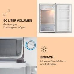 Alleinversorger Kühlschrank 91 Liter 2 Ebenen Thermostat Eisfach -Küchenmaschinen Verkäufe 10030524 de 0003 logo