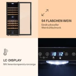 Vinamour 54 Duo Weinkühlschrank 2 Zonen 148 Ltr 54 Fl Touch-Display -Küchenmaschinen Verkäufe 10030714 de 0004 logo