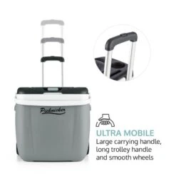 Picknicker Trolley Music Cooler 36l Trolley-Kühlbox BT-Lautsprecher -Küchenmaschinen Verkäufe 10031527 yy 0005 logo auna Picknicker Trolley Music Cooler Kuehlbox grau reedit