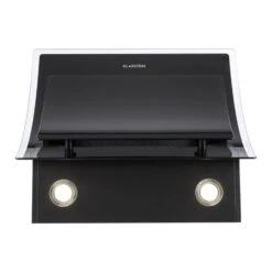 Sabia Dunstabzugshaube Sicherheitsglas Kopffrei 60cm Wandanbau Schwarz -Küchenmaschinen Verkäufe 10031680 yy 0004 detail Klarstein Sabia Dunstabzugshaube schwarz