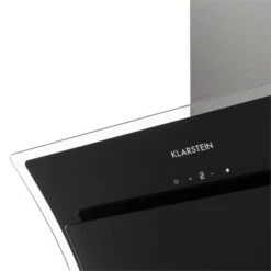 Sabia Dunstabzugshaube Sicherheitsglas Kopffrei 60cm Wandanbau Schwarz -Küchenmaschinen Verkäufe 10031680 yy 0005 detail Klarstein Sabia Dunstabzugshaube schwarz