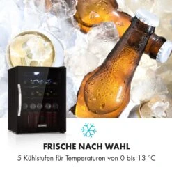 Beersafe XL Onyx Kühlschrank 60 Liter 4 Böden Panoramaglastür -Küchenmaschinen Verkäufe 10032871 de 0005 logo