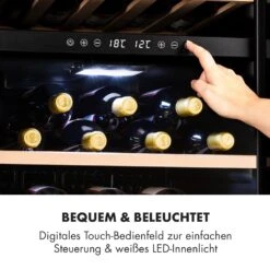 Barossa 102 Duo Weinkühlschrank 102 Fl 226 Ltr 2 Zonen Touch-Steuerung -Küchenmaschinen Verkäufe 10032921 de 0004 logo