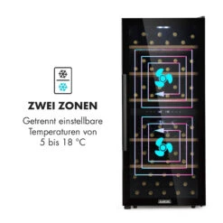 Barossa 102 Duo Weinkühlschrank 102 Fl 226 Ltr 2 Zonen Touch-Steuerung -Küchenmaschinen Verkäufe 10032921 de 0005 logo