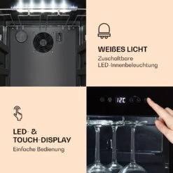 Bellevin 62 Weinkühlschrank 56 Flaschen 5-20°C EEC G 12 Bellevin 62 Weinkühlschrank 56 Flaschen 5-20°C EEC G -Küchenmaschinen Verkäufe 10032923 de 0003 logo