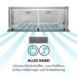 High Line Deckenhaube 77 Cm 410 M3/h 75W 3 Stufen Fernbedienung 21 High Line Deckenhaube 77 Cm 410 M3/h 75W 3 Stufen Fernbedienung -Küchenmaschinen Verkäufe 10033053 de 0009 logo