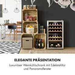 Vinamour 29 Duo Weinkühlschrank 2 Zonen 80L/29 Flaschen 5-22°C Touch -Küchenmaschinen Verkäufe 10033083 de 0002 logo