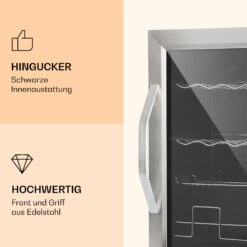 Beersafe XL Mix It Edition Kühlschrank 60 Ltr 4 Böden Panoramaglastür -Küchenmaschinen Verkäufe 10033120 de 0003 logo