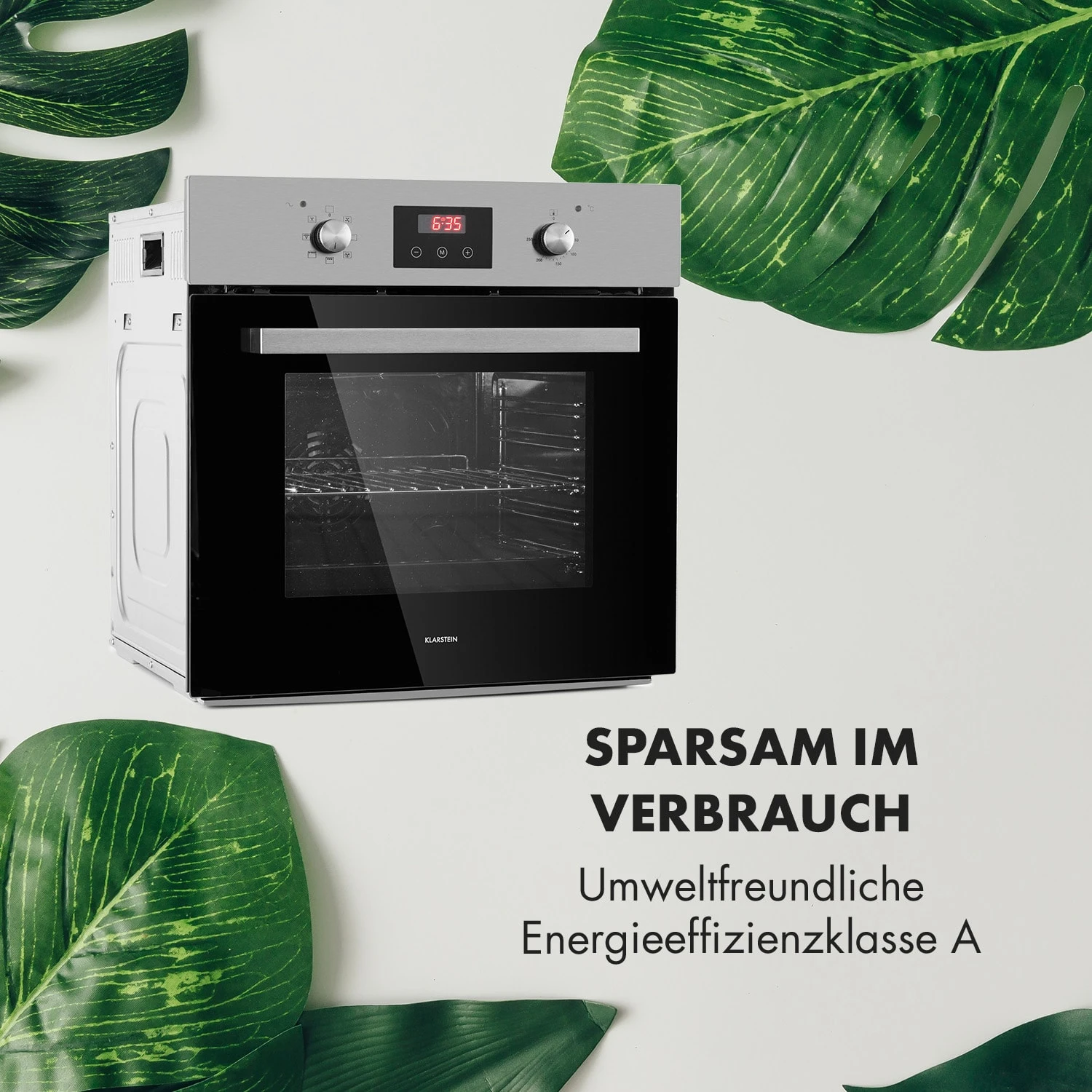 Kalahari Elektrischer Einbaubackofen 2300W 7 Funktionen Schwarz 8 Kalahari Elektrischer Einbaubackofen 2300W 7 Funktionen Schwarz – Bild 6