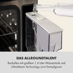 MasterFresh Dampfbackofen 230°C 24l Touch-Bedienfeld Schwarz -Küchenmaschinen Verkäufe 10033284 de 0003 logo