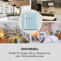Audrey Mini Retro-Kühlschrank 48l 2 Ebenen 14 Audrey Mini Retro-Kühlschrank 48l 2 Ebenen -Küchenmaschinen Verkäufe 10033346 de 0003 logo