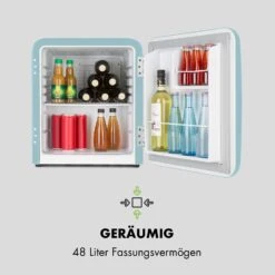 Audrey Mini Retro-Kühlschrank 48l 2 Ebenen 18 Audrey Mini Retro-Kühlschrank 48l 2 Ebenen -Küchenmaschinen Verkäufe 10033346 de 0007 logo