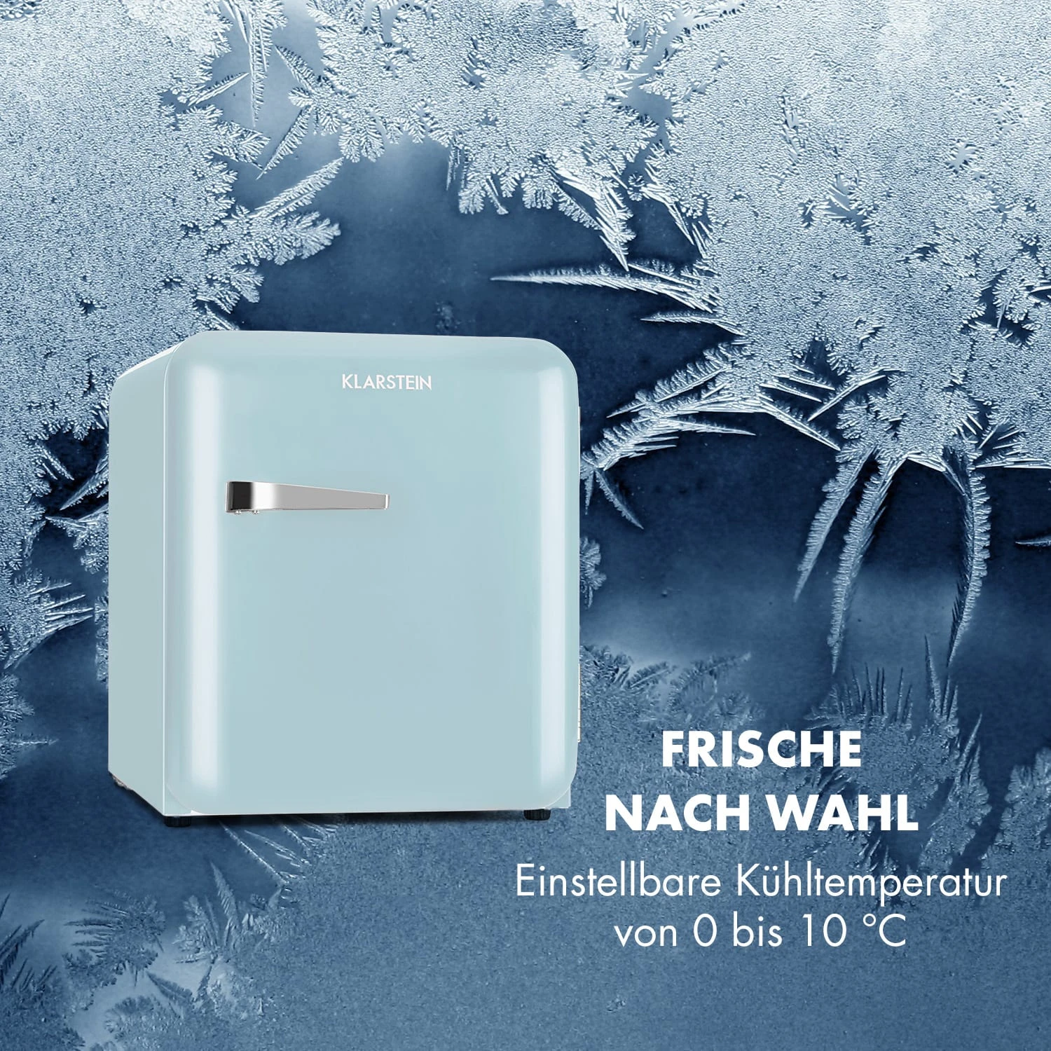 Audrey Mini Retro-Kühlschrank 48l 2 Ebenen 10 Audrey Mini Retro-Kühlschrank 48l 2 Ebenen – Bild 8