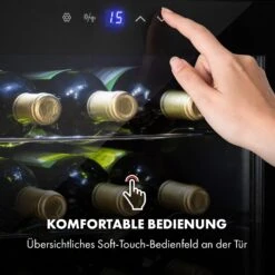 Shiraz 16 Uno Weinkühlschrank 42l Touch-Bedienfeld 131W 5-18°C 17 Shiraz 16 Uno Weinkühlschrank 42l Touch-Bedienfeld 131W 5-18°C -Küchenmaschinen Verkäufe 10033622 de 0006 logo
