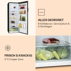 BigBoy Kühlschrank 337l Crisper 6 Ebenen Energieklasse Schwarz 13 BigBoy Kühlschrank 337l Crisper 6 Ebenen Energieklasse Schwarz -Küchenmaschinen Verkäufe 10033680 de 0005 logo