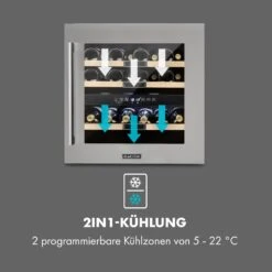 Vinsider 36 Weinkühlschrank 2 Kühlzonen 5-22°C 85l Edelstahl 13 Vinsider 36 Weinkühlschrank 2 Kühlzonen 5-22°C 85l Edelstahl -Küchenmaschinen Verkäufe 10033682 de 0003 logo