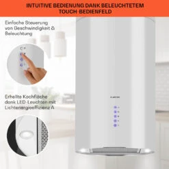 Beretta Inselabzugshaube Ø35cm Ab-/Umluft 650m³/h LED Edelstahl 14 Beretta Inselabzugshaube Ø35cm Ab-/Umluft 650m³/h LED Edelstahl -Küchenmaschinen Verkäufe 10033719 de 0004 usp