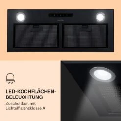 Paolo Dunstabzugshaube Einbau 72 Cm EEK: A 593 M³/h LED Touch -Küchenmaschinen Verkäufe 10033749 de 0003 logo