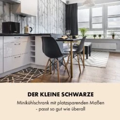 Frosty Mini-Kühlschrank EEC A Spiegelglastür 10 Liter Schwarz -Küchenmaschinen Verkäufe 10033836 de 0002 logo