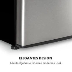 Big Daddy Cool Kühl-Gefrierkombination 61/25 Liter 2 Ebenen Edelstahl -Küchenmaschinen Verkäufe 10034005 de 0008 logo