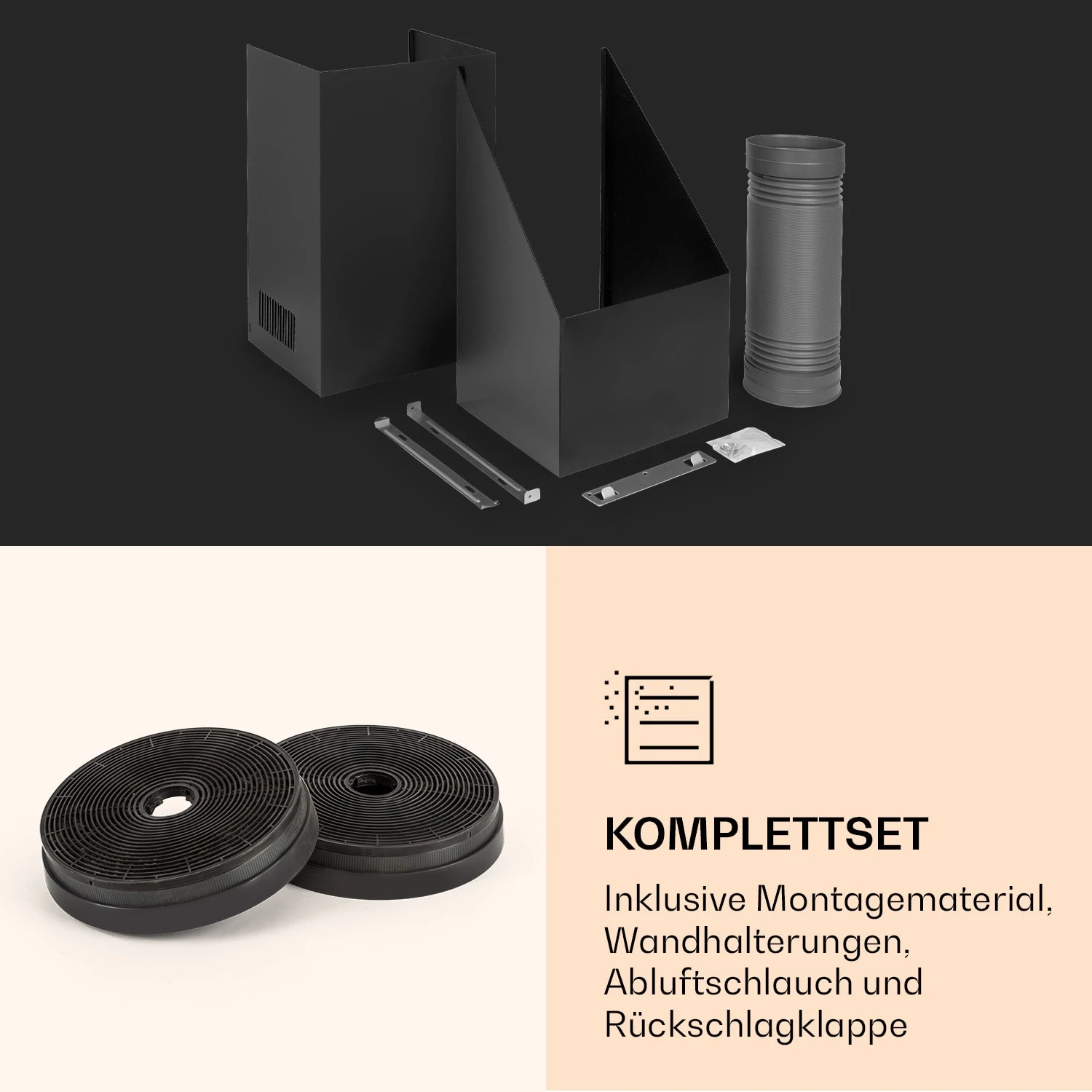 Zola 60 Dunstabzugshaube Kopffrei 60cm 190W 607m³/h LED Edelstahl/Glas 8 Zola 60 Dunstabzugshaube Kopffrei 60cm 190W 607m³/h LED Edelstahl/Glas – Bild 6