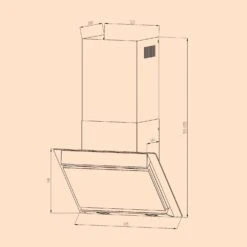 Zola 60 Dunstabzugshaube Kopffrei 60cm 190W 607m³/h LED Edelstahl/Glas 16 Zola 60 Dunstabzugshaube Kopffrei 60cm 190W 607m³/h LED Edelstahl/Glas -Küchenmaschinen Verkäufe 10034099 yy 0007 logo