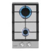 Ignito Domino Gaskochfeld 2-flammig Sabaf-Brenner Edelstahl Silber -Küchenmaschinen Verkäufe 10034108 yy 0001 titel