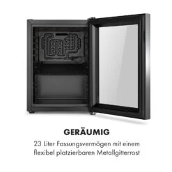 Harlem Getränkekühlschrank 23 Liter 1 Metallrost Glastür -Küchenmaschinen Verkäufe 10034121 de 0005 logo