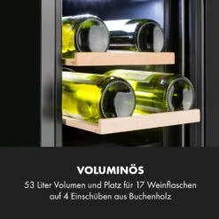 Vinovilla 17 Built-In Duo Weinkühlschrank 53l 17 Fl. 2 Zonen Glastür -Küchenmaschinen Verkäufe 10034154 de 0005 logo