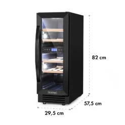 Vinovilla 17 Built-In Duo Weinkühlschrank 53l 17 Fl. 2 Zonen Glastür -Küchenmaschinen Verkäufe 10034154 yy 0008 logo