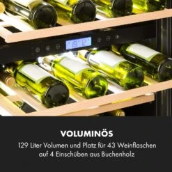 Vinovilla 43 Built-In Duo Onyx Weinkühlschrank 129l 43 Fl. 2 Zonen -Küchenmaschinen Verkäufe 10034155 de 0005 logo