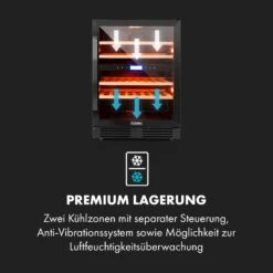 Vinovilla 43 Built-In Duo Onyx Weinkühlschrank 129l 43 Fl. 2 Zonen -Küchenmaschinen Verkäufe 10034155 de 0006 logo