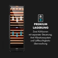 Vinovilla Grande 162 Built-in Duo Onyx Weinkühlschrank 425 Ltr 162 Fl. -Küchenmaschinen Verkäufe 10034157 de 0007 logo