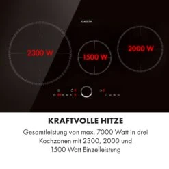 Delicatessa 80 Einbaukochfeld Induktion 3 Zonen 7400W Glaskeramik -Küchenmaschinen Verkäufe 10034243 de 0004 logo
