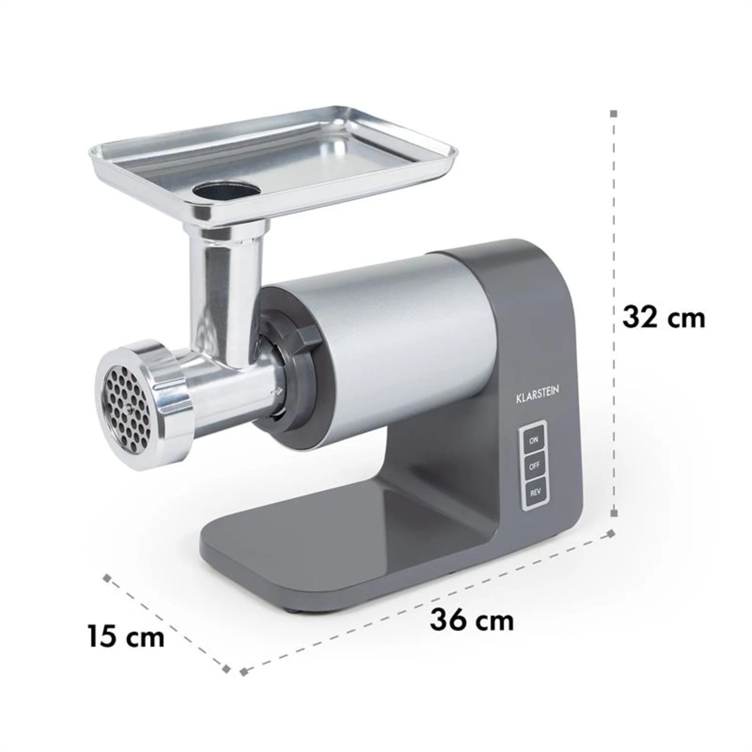 Mett Max Elektrischer Fleischwolf 600W Kupfermotor Aluminium 9 Mett Max Elektrischer Fleischwolf 600W Kupfermotor Aluminium – Bild 8