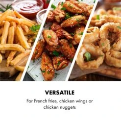 AeroVital Cube Chef Heißluftfritteuse Frittierkorb Zubehör Edelstahl -Küchenmaschinen Verkäufe 10034407 yy 0003 logo Klarstein AeroVital Cube Chef Frittierkorb