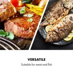 AeroVital Cube Chef Heißluftfritteuse Steak-Käfig Zubehör Edelstahl -Küchenmaschinen Verkäufe 10034408 yy 0003 logo Klarstein AeroVital Cube Chef Steak Kaefig