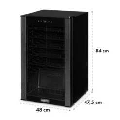 Vinomatica 36 Uno Weinkühlschrank 95l Touch-Bedienfeld 85W 4-18 °C -Küchenmaschinen Verkäufe 10034466 yy 0009 logo Klarstein Vinomatica Weinkuehlschrank 95l schwarz