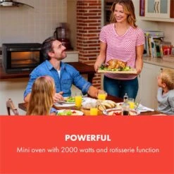 Masterchef 45 Mini-Backofen 45l 2000W 100-230 °C Timer Schwarz 11 Masterchef 45 Mini-Backofen 45l 2000W 100-230 °C Timer Schwarz -Küchenmaschinen Verkäufe 10034496 yy 0002 logo Klarstein Masterchef 45 Mini Backofen 45l schwarz