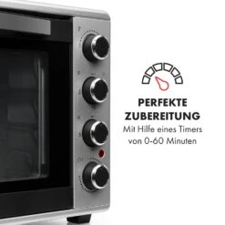 Masterchef 45 Mini-Backofen 45l 2000W 100-230 °C Timer Silber -Küchenmaschinen Verkäufe 10034497 de 0005 logo