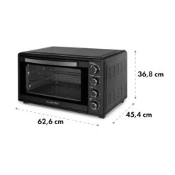 Masterchef 60 Mini-Backofen 60l 2000W 100-230 °C Timer Schwarz -Küchenmaschinen Verkäufe 10034498 yy 0009 logo Klarstein Masterchef 60 Mini Backofen 60l schwarz reedit