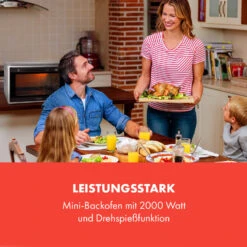 Masterchef 60 Mini-Backofen 60l 2000W 100-230 °C Timer Silber -Küchenmaschinen Verkäufe 10034499 de 0002 logo