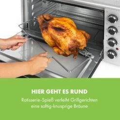 Masterchef 60 Mini-Backofen 60l 2000W 100-230 °C Timer Silber -Küchenmaschinen Verkäufe 10034499 de 0006 logo