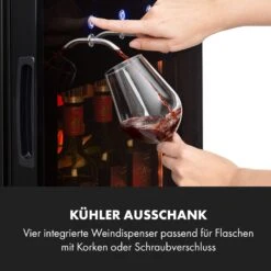 First Class 84 Weinkühlschrank 4 Dispenser 84 Fl. 5-22°C Touch Glastür -Küchenmaschinen Verkäufe 10034564 de 0002 logo